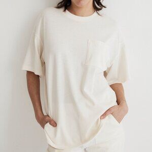 Madewell Garment-Dyed Oversized Pocket Tee